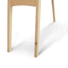 Load image into Gallery viewer, Beppe 43" Rectangular Italian Carrara White Marble Console Table with Oak Shelf